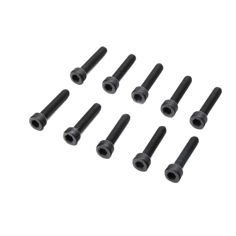 Losi Cap Head Screws, M4 x 20mm STL (10) [LOS-3926]