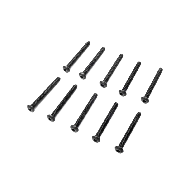 Losi Button Head Screws, M4 x 40mm STL (10) [LOS-3927]