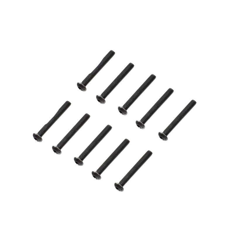 Losi Button Head Screws, M4 x 30mm STL (10) [LOS-3928]