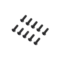 Losi Button Head Screws, M4 x 12mm STL (10) [LOS-3937]