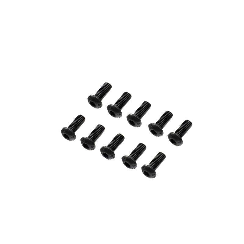 Losi Button Head Screws, M4 x 10mm STL (10) [LOS-3940]