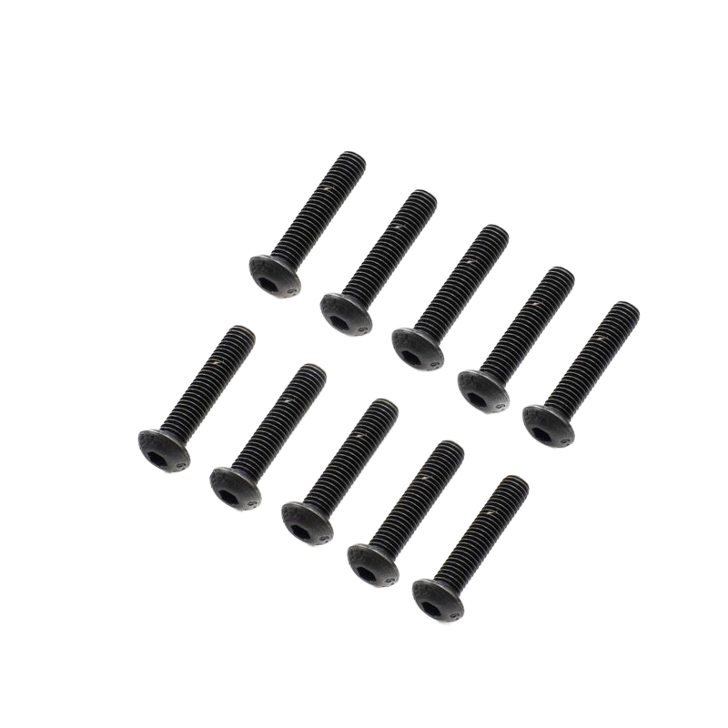 Losi Button Head Screws, M5 x 25mm STL (10) [LOS-3957]