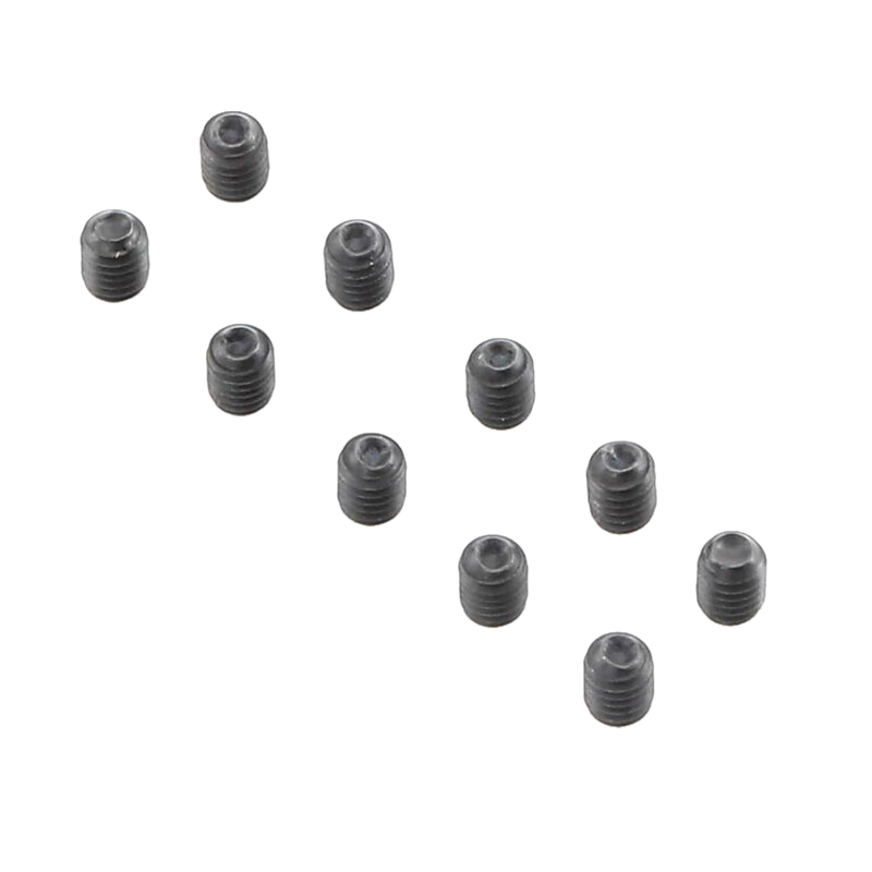 Losi Set Screw, M4 x 5mm Flat Point, STL (10) [LOS-3959]