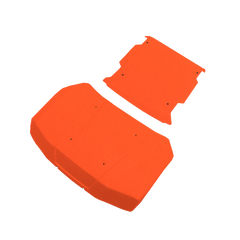 Losi Body Panel Hood & Roof Fluorescent Orange: 5IVE-T 3.0 [LOS-4008]
