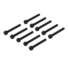Losi Cap Head Screws, M3 x 20mm STL (10) [LOS-4029]