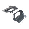 Losi 5IVE-T 3.0 gunmetal grey left and right door body panels, LOS-4349