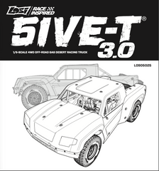 Losi 1/5 5IVE-T 3.0 35cc GAS 4WD Desert Truck RTR [LOS05025]