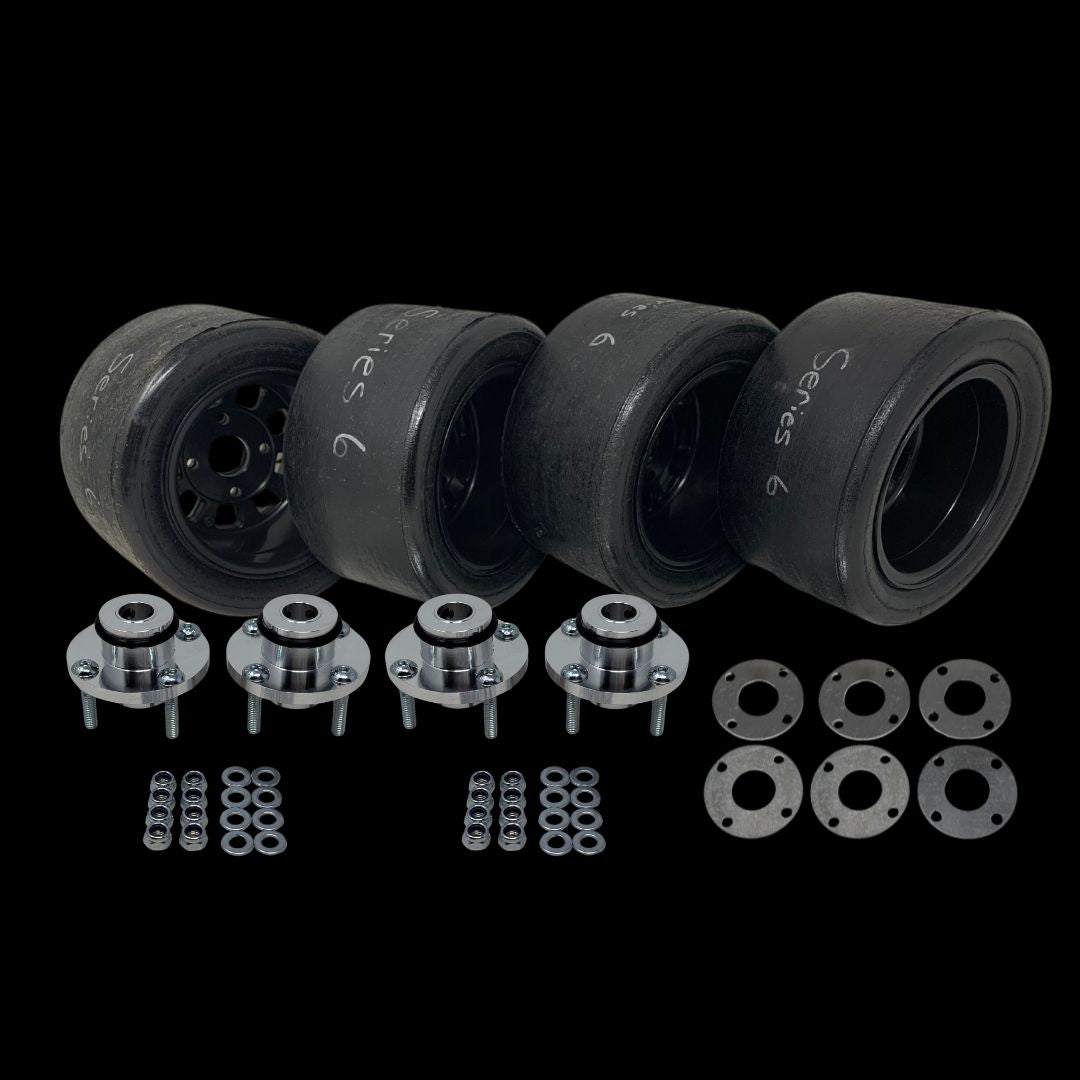 LOSI, KRAKEN & MCD BRP 6" tall x 3" wide slicks - complete kit