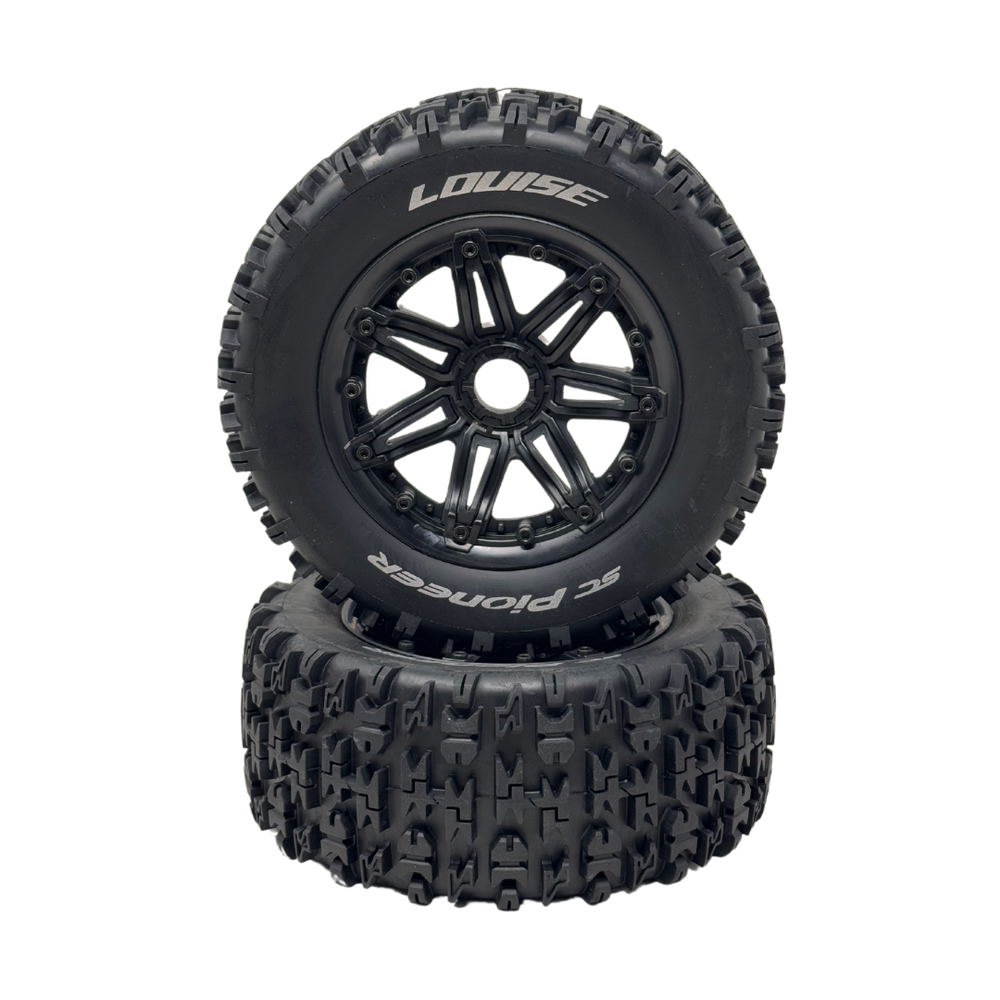 Louise RC 5th Scale 189mm Pioneer 24mm Hex Wheels/Tyres  L-T3292B