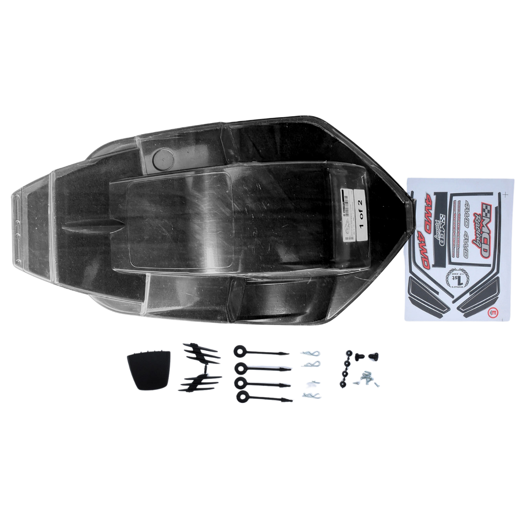 MCD RR5 CF Max Body Shell Kit Complete - 504101P – Taylor RC