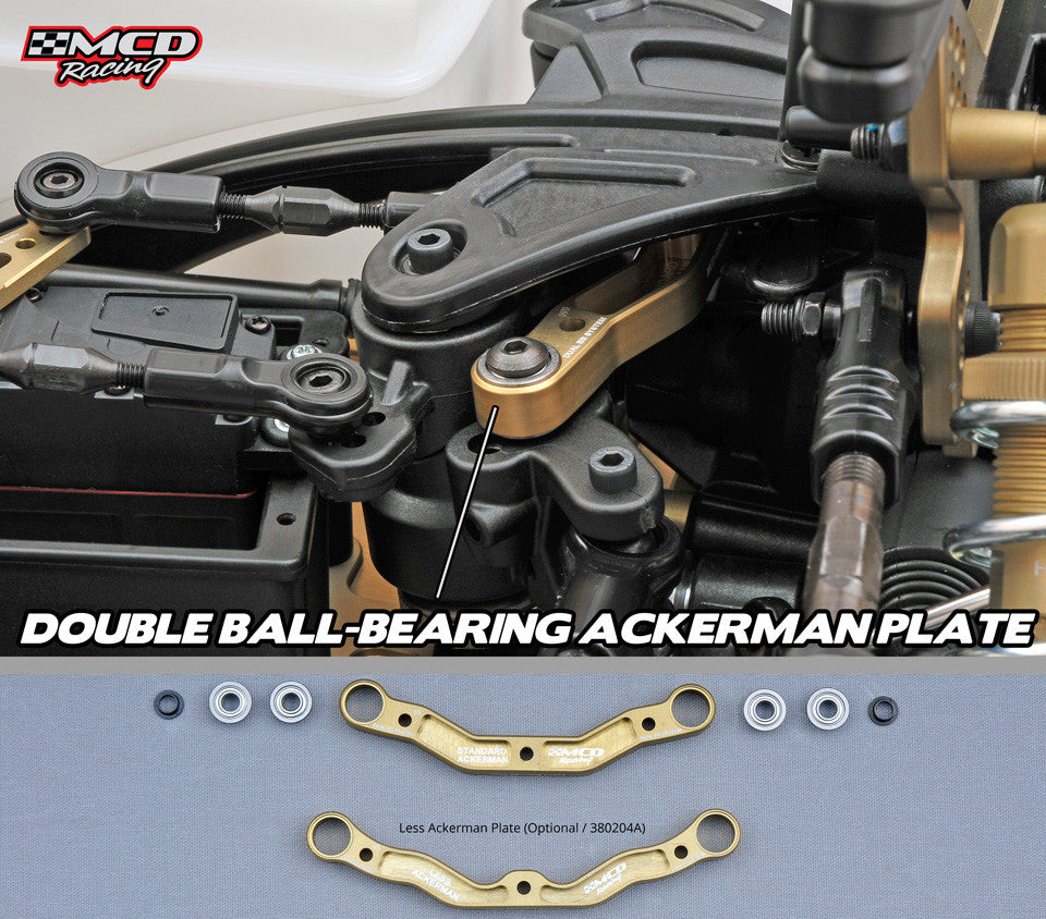 MCD W5 Max E ball bearing steering rack