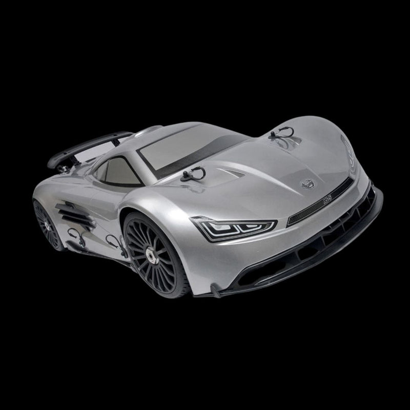 MCD XS5 Competition with supercar body shell in silver