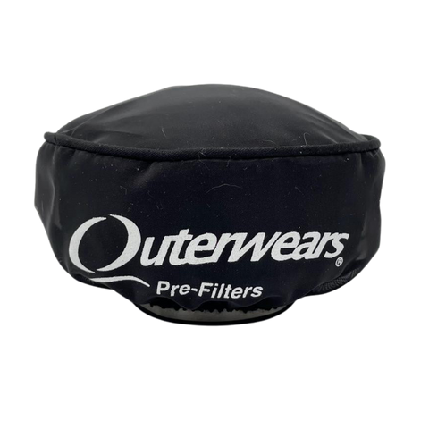OUTERWEARS Air Pre-filter for Dome Style-  Black