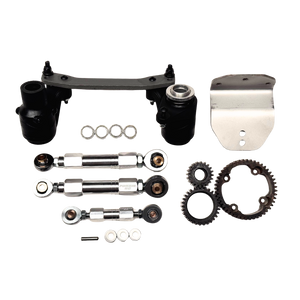 Outlaw V4 Billet Hybrid Slider kit version front end assembly, turnbuckles, gears and bearings