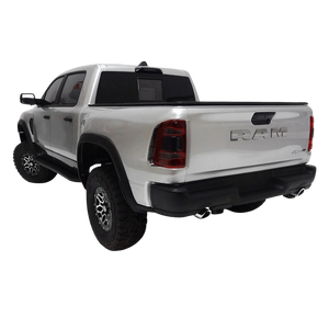 White Ram truck shown from a rear three-quarter angle on a white background