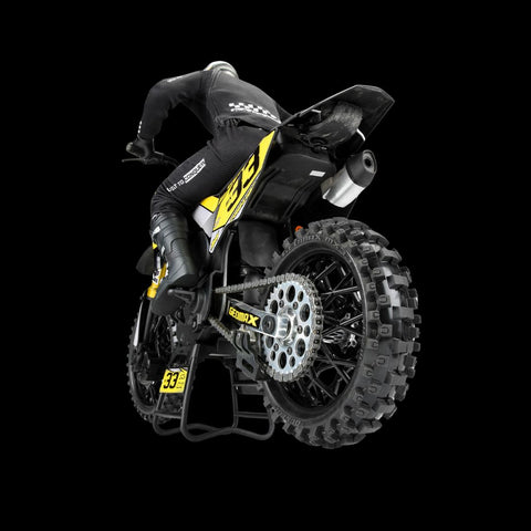 1/4 Dunlop Geomax MX33 V2 Bead M2 Rear Tire: Promoto-MX