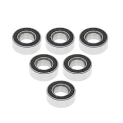 Ascent 18 4x8x3mm Rubber Sealed Ball Bearings (6pcs) [RER11371]