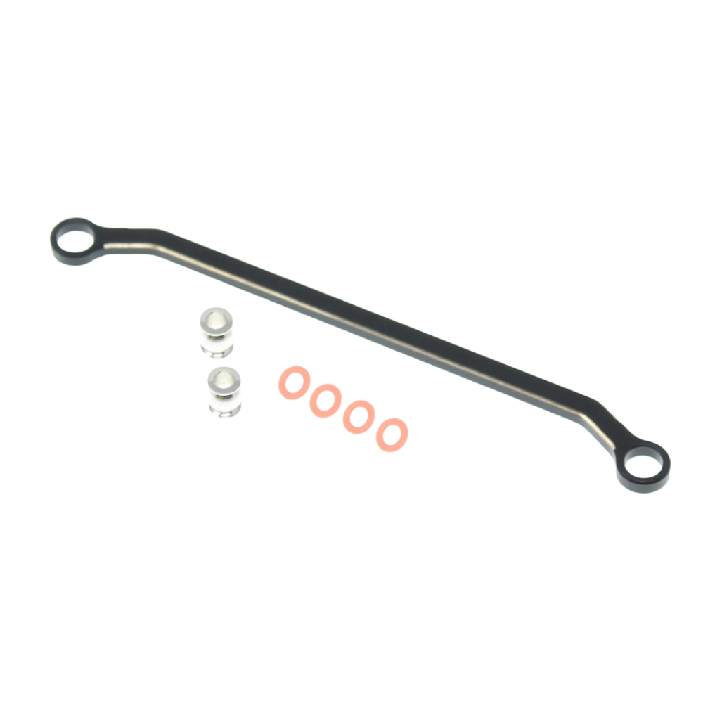 Ascent 18 Brass Steering Link Black (1pc) [RER30285]