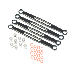 Ascent 18 Brass Front & Rear Upper Links Black (4pcs) [RER30279]