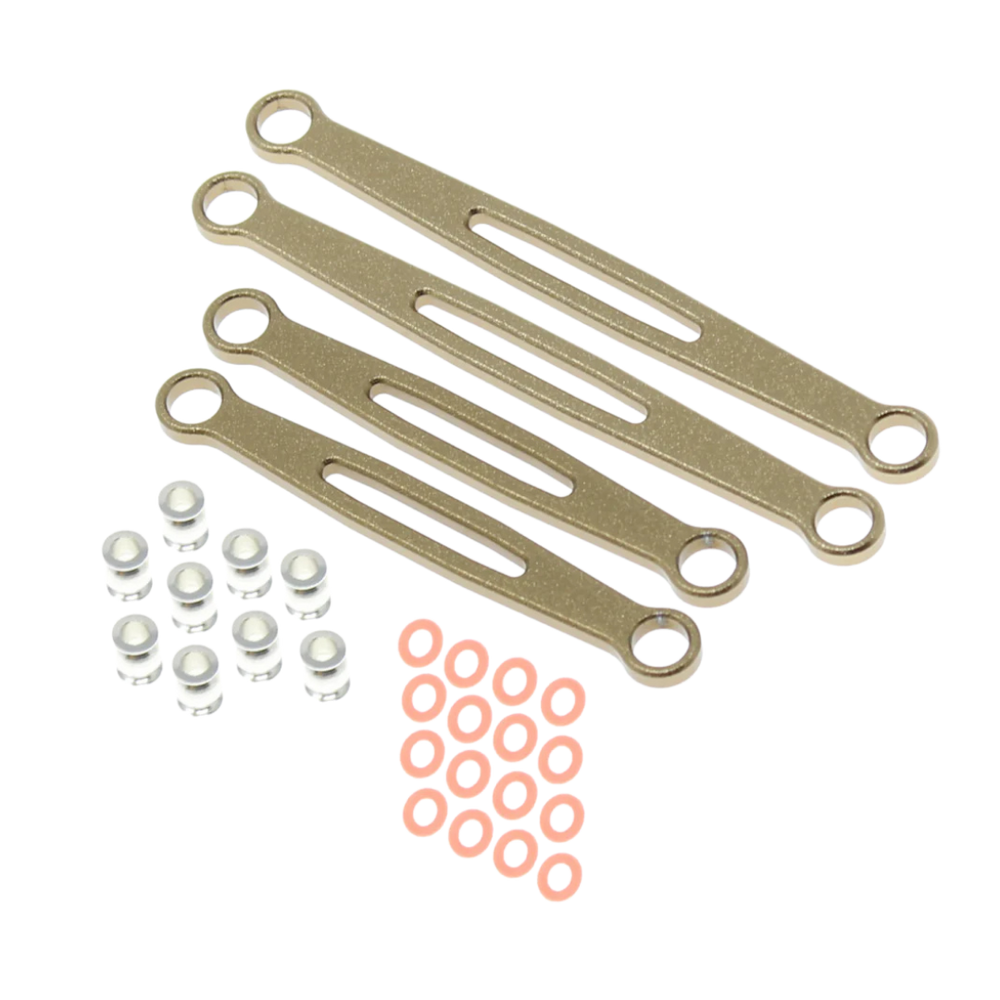 Ascent 18 Aluminum Front & Rear Upper Links Bronze (4pcs) [RER30281]