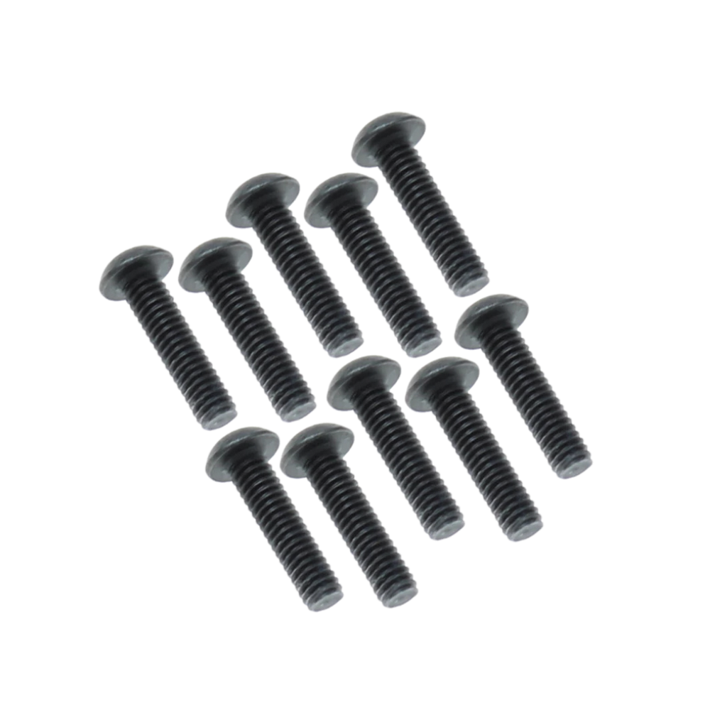 Ascent 18 2.5x10MM Button Head Machine Thread Screws (10pcs) [RER29666]