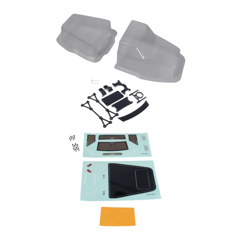 Ascent 18 Apex 18 Body Set Clear (1pc) [RER42145]