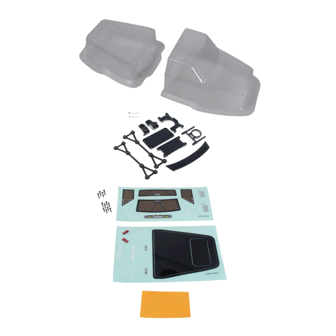 Ascent 18 Apex 18 Body Set Clear (1pc) [RER42145]