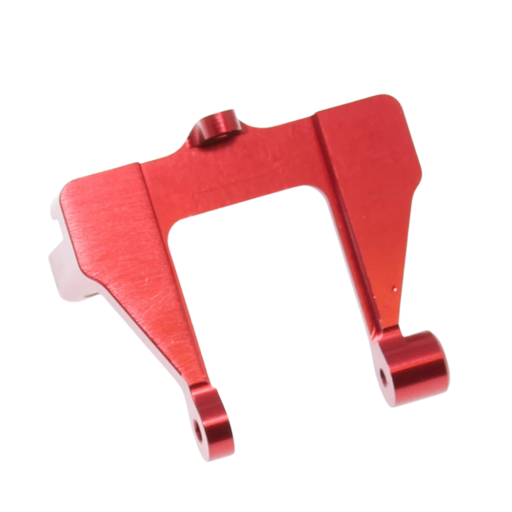 Ascent 18 Aluminum Servo Holder Red (1pc) [RER30177]