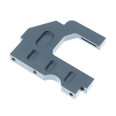 Metal mechanical component on a white background