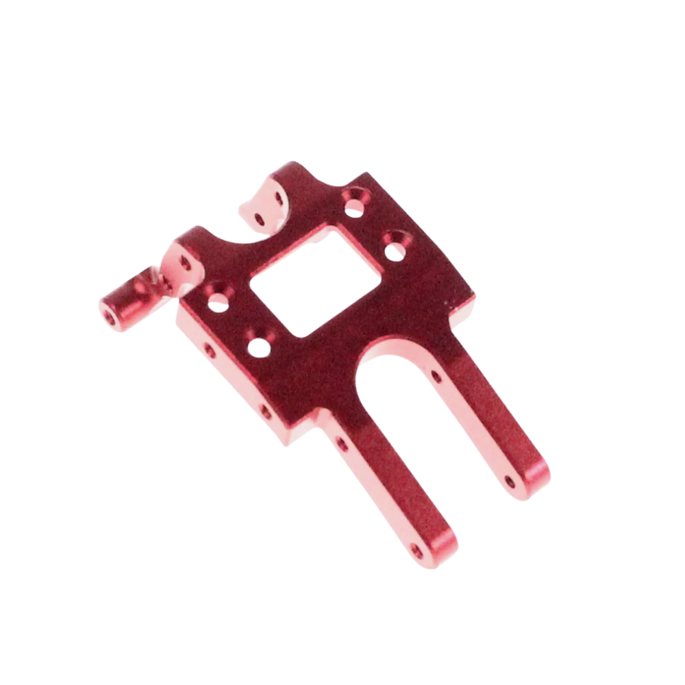 Ascent 18 Apex Aluminum Center Skid Plate Red (1pc) [RER42152]