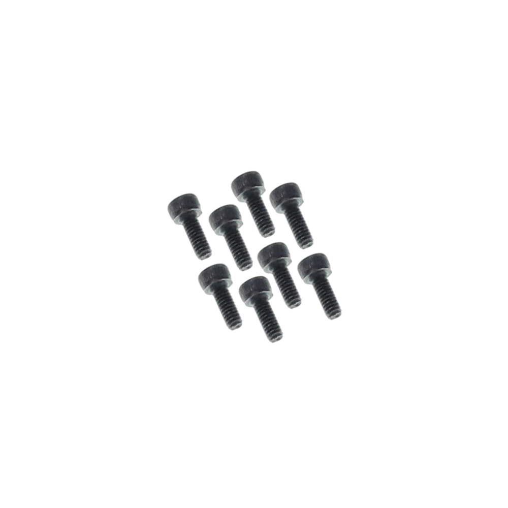 Vertex 2.5x6mm Cap Head Machine Thread Screws (8pc) [RER41395]