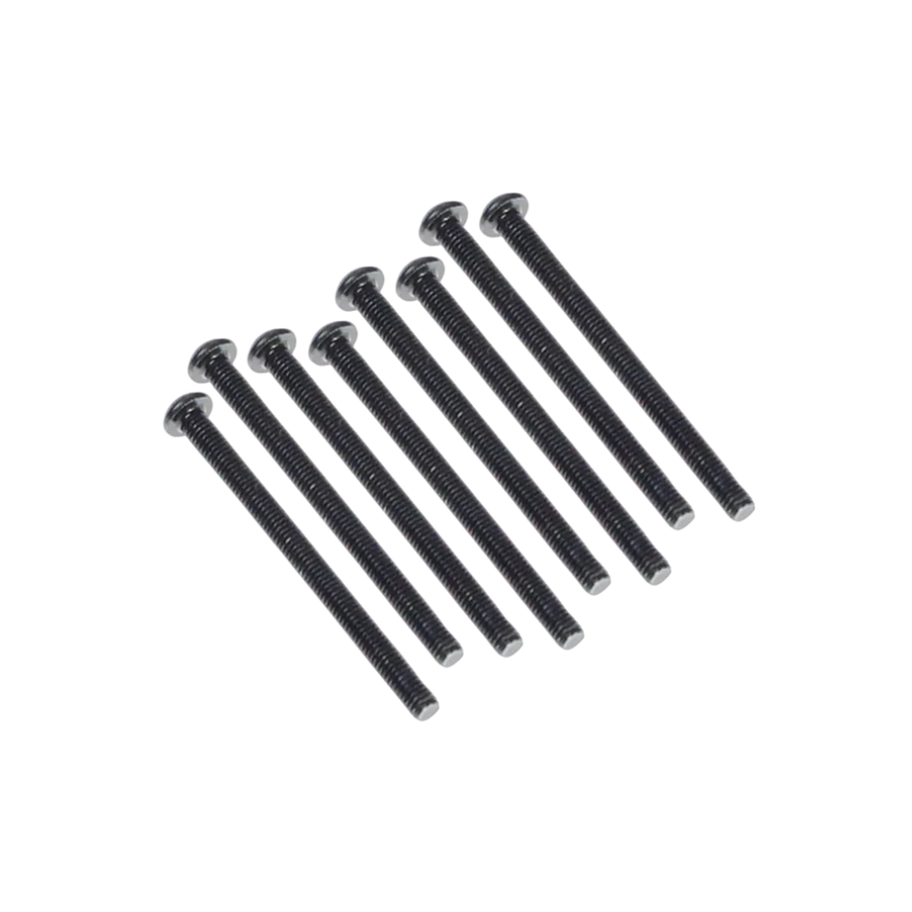 Vertex 3x38mm Button Head Machine Thread Screws (8pc) [RER41392]