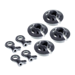 Vertex Shock Rod Ends and Cups (4pcs) [RER41341]