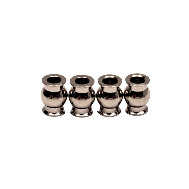 hollow pivot balls on a white background