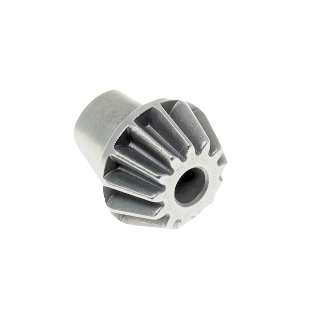 Metal gear on a white background