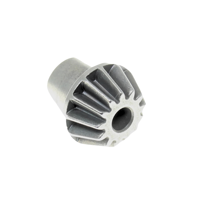 Metal gear on a white background