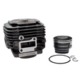 RV-Racing top end kit with Fujiwara piston, side angle view