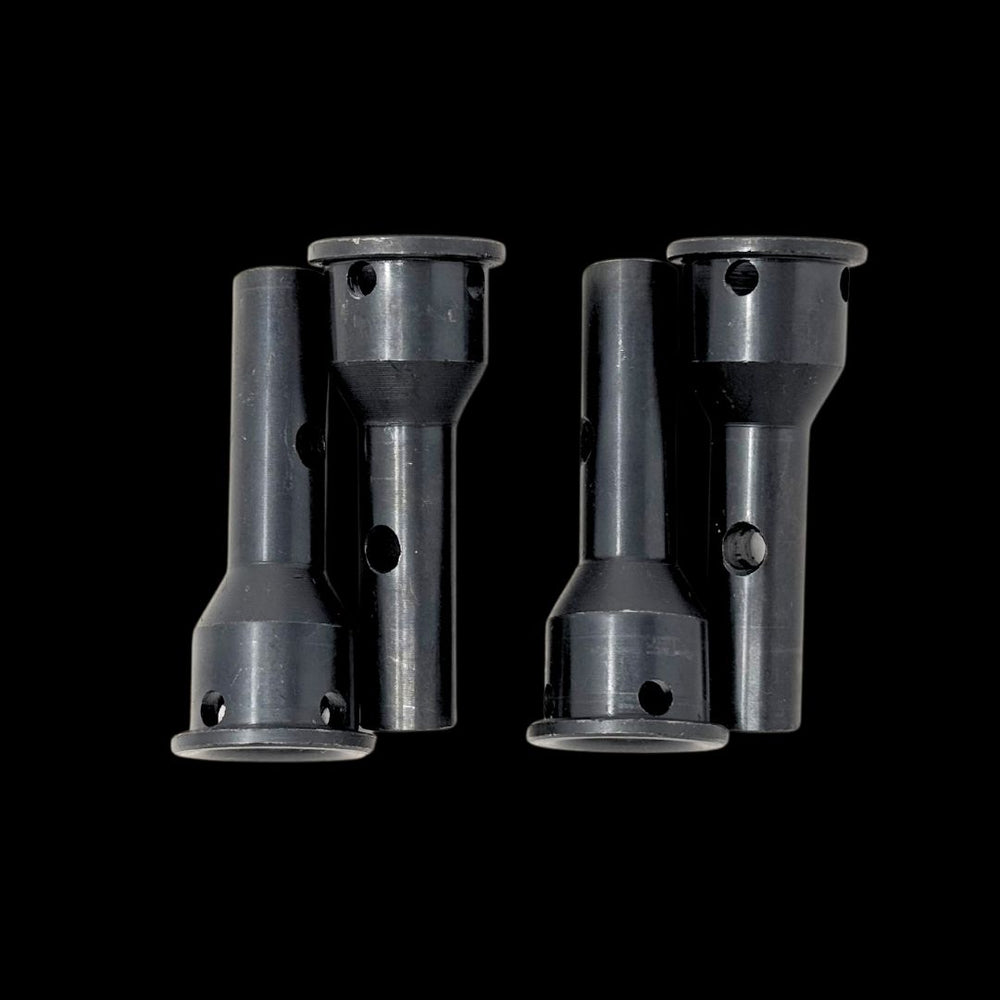 SRC Hardened Steel Stub Axle F/R Set - All Losi 5IVE (4 pieces)
