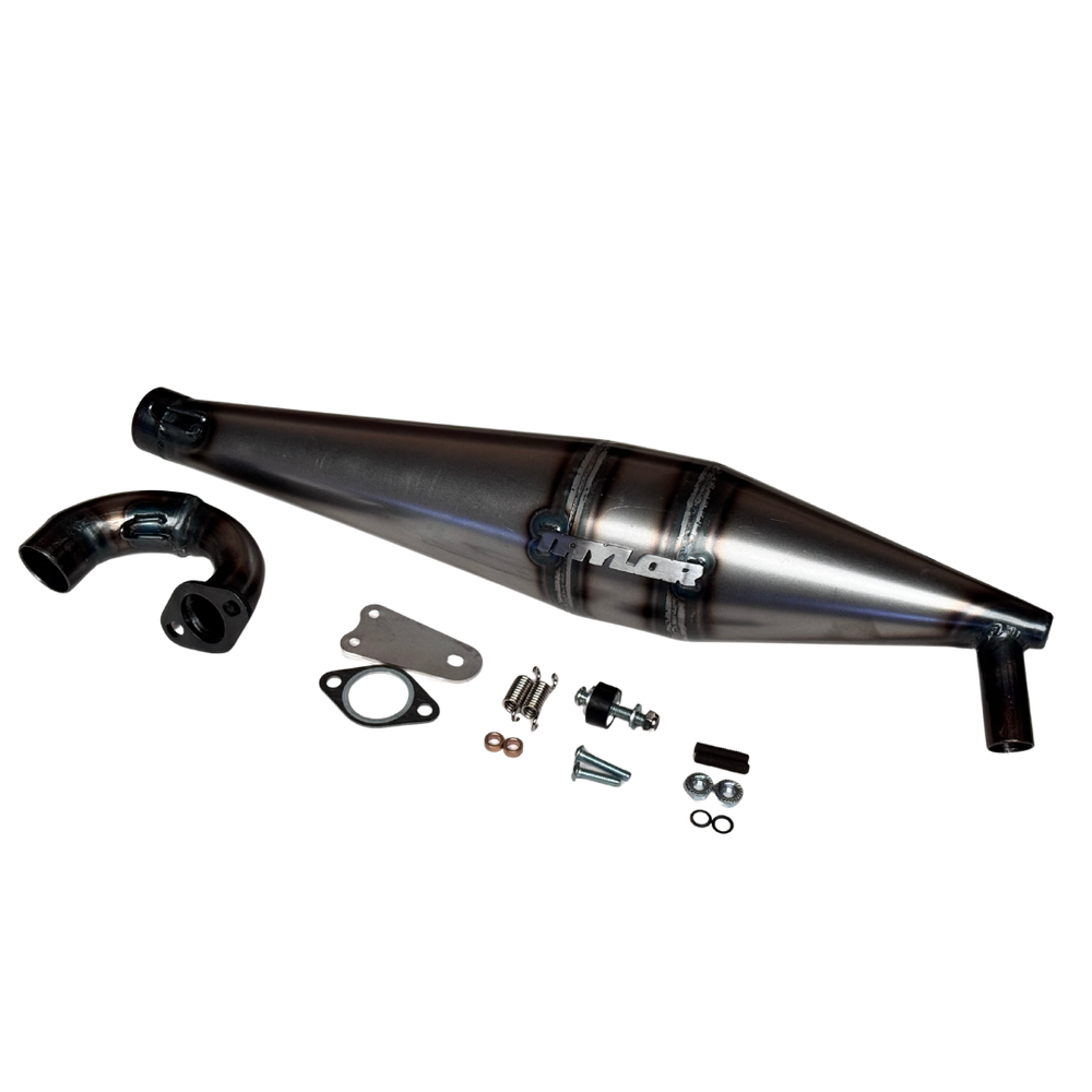 TAYLOR 40-50cc Vesla Side Exhaust Pipe