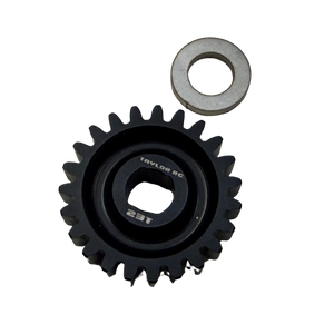 Taylor RC Blackbone pinion gear 23T in black with washer, for Losi 5ive, 5T 2.0 and MCD (for Blackbone bell only)