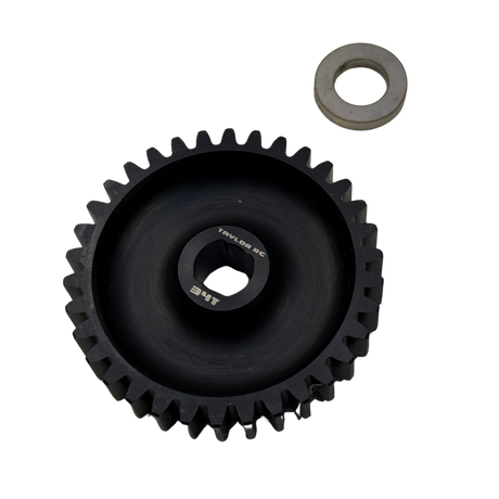 Taylor RC Blackbone pinion gear 34T in black with washer, for Losi 5ive, 5T 2.0 and MCD (for Blackbone bell only)