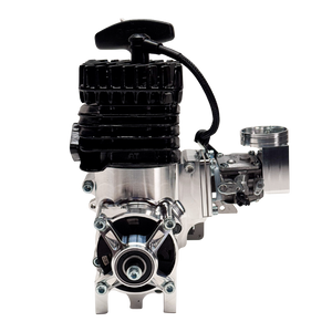 Engine on a white background