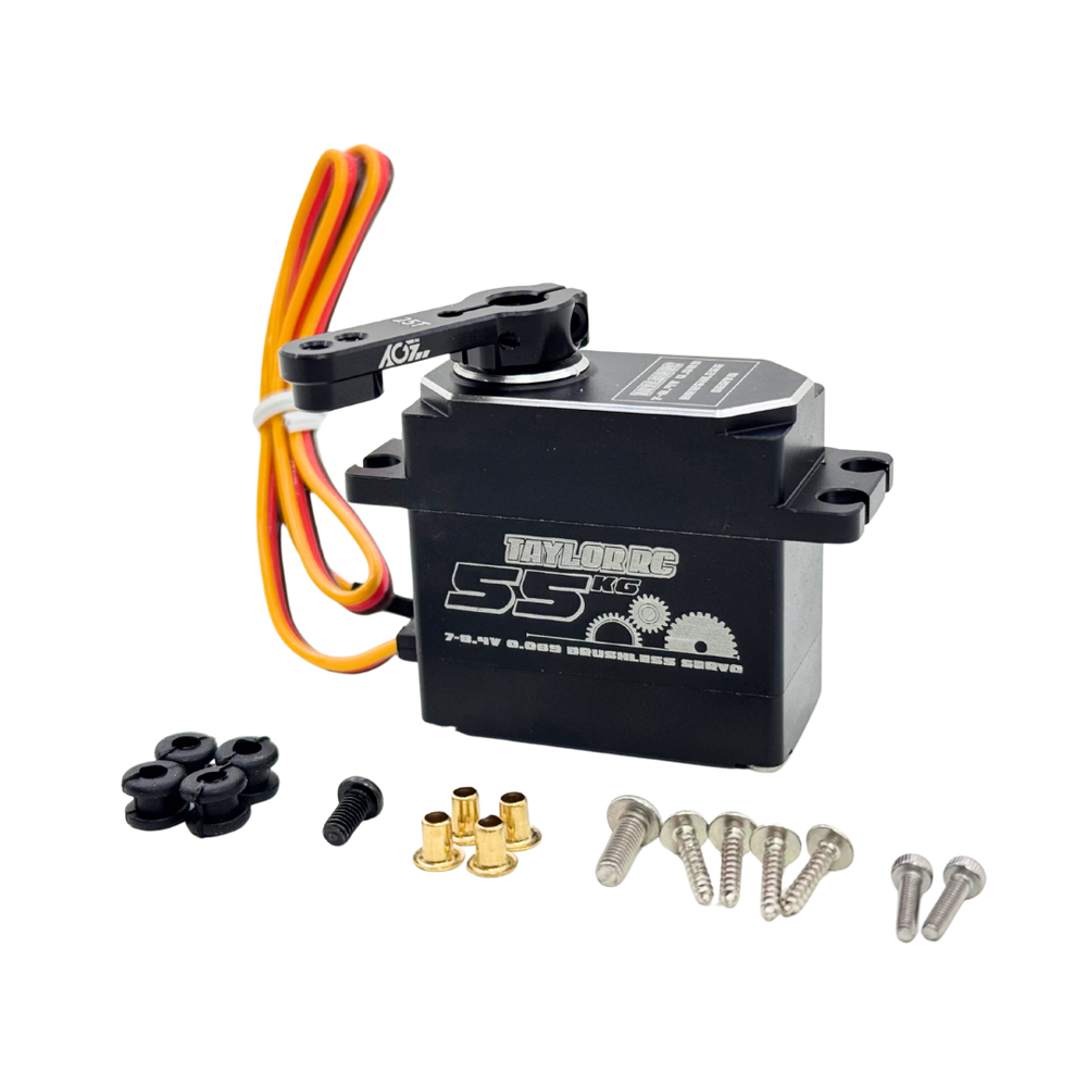 Taylor RC 55kg Brushless Std Size Alloy Case Servo (7-8.4V) 0.089sec