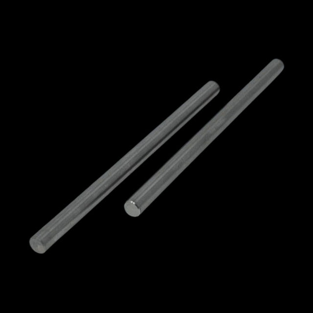 A pair of solid titanium pins for HPI Baja Rear upper suspension pivots.