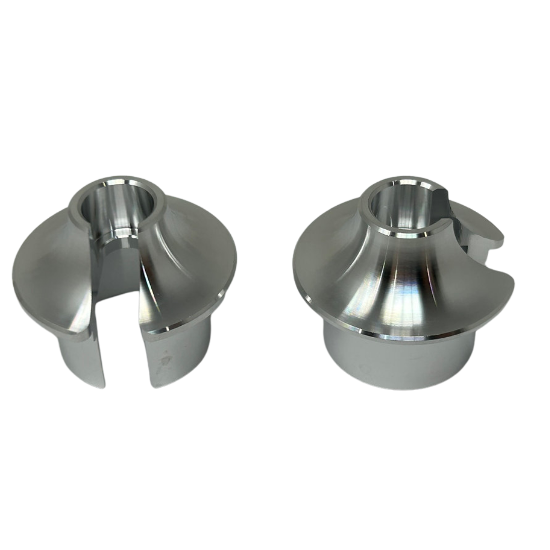 TAYLOR MCD Billet Shock Spring Perches / Tables - 2pcs