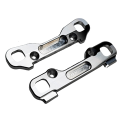 Taylor MCD Billet 7075 HD Front Hinge Pin Braces (2)