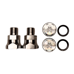 Taylor 1" Extended Baja Billet 24mm Wheel Hub Kit incl Billet Enclosed Nuts