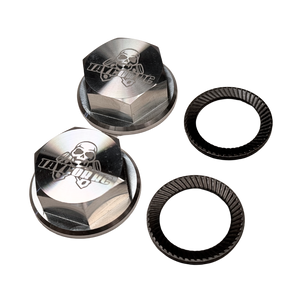 Taylor 1" Extended Baja Billet 24mm Wheel Hub Kit incl Billet Enclosed Nuts