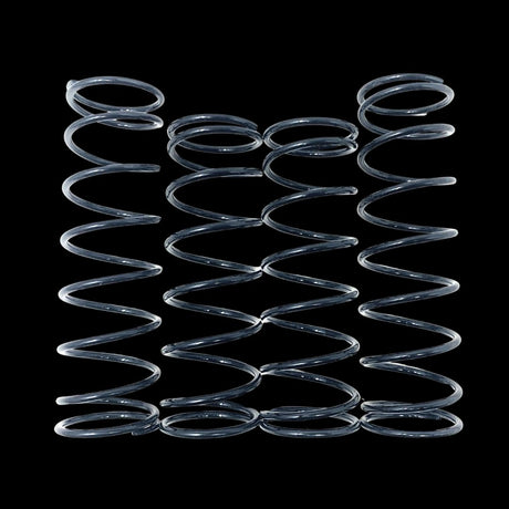 A set of four shock springs for remote control trucks.