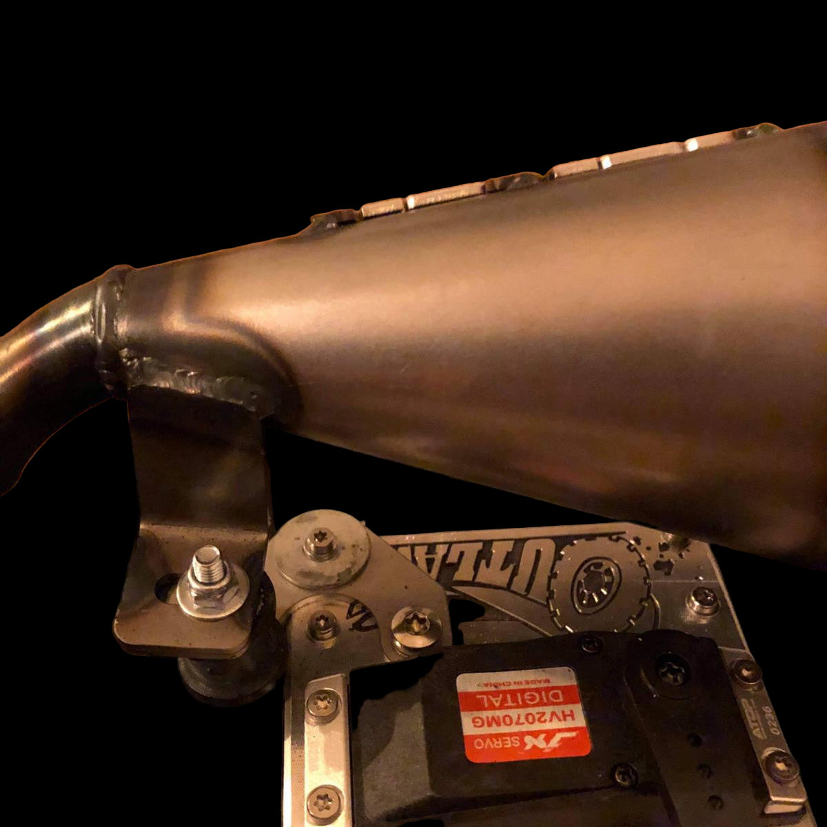 TAYLOR Zenoah/Rovan BAJA 5B Side Pipe for 32cc, 34cc, 35cc, 36cc and 38cc